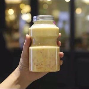 700毫升500毫升350毫升低价迷你塑料宠物透明可重复使用泡泡茶瓶免费样品 - Product Image 4