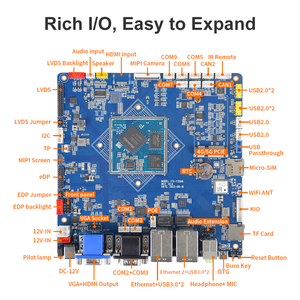 Liontron Android Linux RK3568 Placa de Control DE DESARROLLO OpenWRT A55 HDMI2.0 2,5G puerto de red Gigabit Arm Architecture GPIO - Product Image 6