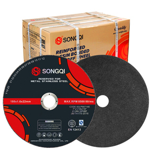 SONGQI ultra dünnes 7 "Schneid rad 180*1,6*22mm Doppeln etz Edelstahl-Trennscheibe Premium-Qualität für Aluminium profil c