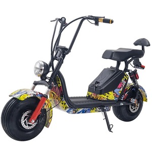 EECCitycoco電動スクーター1500W60v強力な電動スクーターCityCocoリチウム電池フロントブレーキCitycocoスクーター