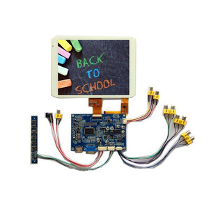Monitor de pantalla Lcd de 8 pulgadas, módulo de pantalla Tft Lcd de alta resolución Oem con entrada