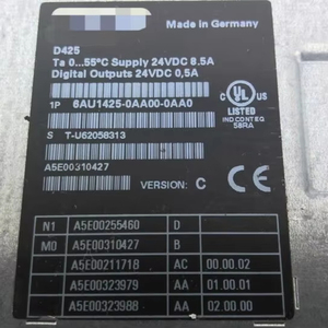 Neues Original D425 6au1425-0AA00-0AA0 Programmier bare SPS-Steuerung Lagerbestand im Lager mit RS485-Kommunikationsschnittstelle - Product Image 1