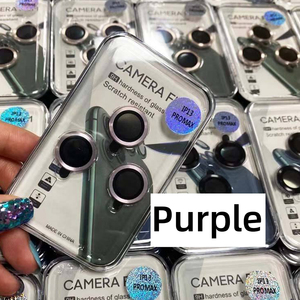 3d tam kapsama kamera Lens ekran koruyucu Iphone 16 13 14 15 Pro Max temperli cam ekran kamera koruyucu - Product Image 3
