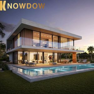 KNOWDOW建筑优雅3D渲染CAD精密游泳池楼梯栏杆 - Product Image 2