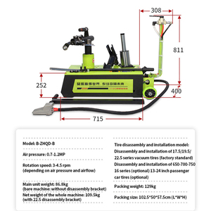Small Horizontal <strong>Tire</strong> Truck <strong>Tire</strong> Scraper Horizontal <strong>Tire</strong> Dismantling <strong>Machine</strong> - Product Image 6