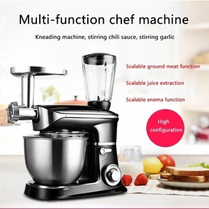 Uzun hizmet ömrü 8L yüksek kapasiteli 4 in 1 ile tezgah mikseri Blender, kıyma ve kek mikser ile çoklu ekleri - Product Image 3