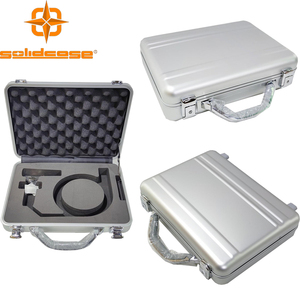 工厂定制便携式银铝盒EVA储物仪器设备耐用移动工具箱 - Product Image 1