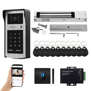 Tuya Wifi IP65 1080P HD-Video-Intercom-Tastatur mit 280kg Magnets chloss Zweiwege-Audio-Intercom-Tür zugangs kontroll system - Product Image 1
