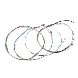 4 PCS Violin <strong>Strings</strong> for 1/2 Violins Aluminium Alloy Wound Universal Full Set (G-<strong>D</strong>-A-E) Fiddle <strong>String</strong> - Product Image 1