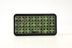 Bán buôn thời trang <span class=keywords><strong>mini</strong></span> USB Bàn phím không dây LED đèn nền cho Mac PC cho Windows 10/8/7/Vista/XP <span class=keywords><strong>OEM</strong></span> ODM vật liệu cao su - Product Image 4