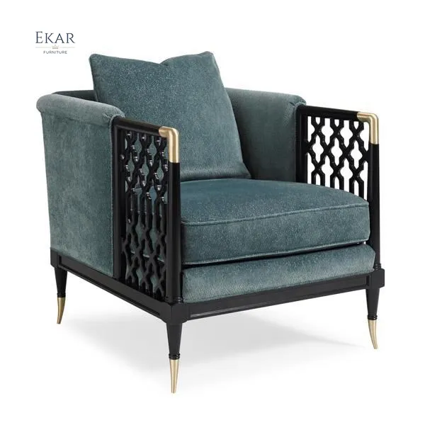 EKAR FURNITURE elegante poltrona di Design di lusso mobili da soggiorno Lounge Chair