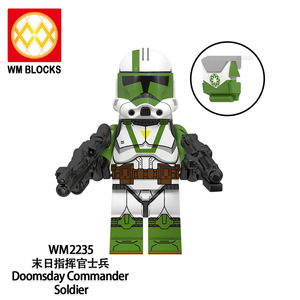 WM6125 Building Blocks Clone <strong>Troopers</strong> 501st Regiment Imperial Stormtrooper Mini Robot Figure Toy Bricks Assembling Doll Present - Product Image 2