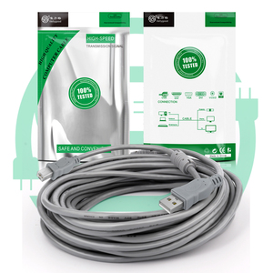 USB kablosu 10M usb-A erkek B erkek 2.0 veri şarj kablosu usb yazıcı kablosu - Product Image 6
