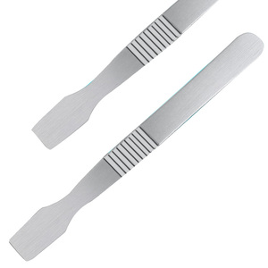 Raspador de flujo Pasta de soldadura de metal Spudger Cuchillo de acero inoxidable Reparación de teléfonos Herramienta de palanca de apertura Hoja de pavimentadora BGA Raspador de pasta de soldadura - Product Image 1