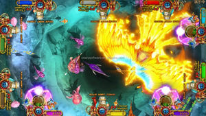 <strong>Multi</strong> <strong>Functional</strong> 6 Players Fish <strong>Table</strong> <strong>Game</strong> Machine Ocean King <strong>3</strong> Plus Legend of Phoenix - Product Image 4