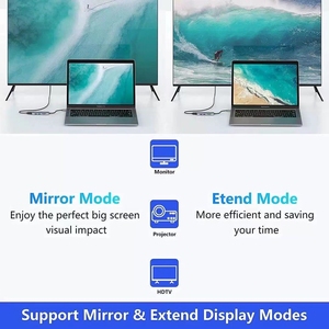 USB <strong>C</strong> Hub OEM 5in1 USB <strong>C</strong> to 4K HDM I <strong>Adapter</strong> Compatible with Thunderbolt 34 MacBoo k Pro I Pad Pro XP S H <strong>P</strong> More Type <strong>C</strong> Devices - Product Image 6