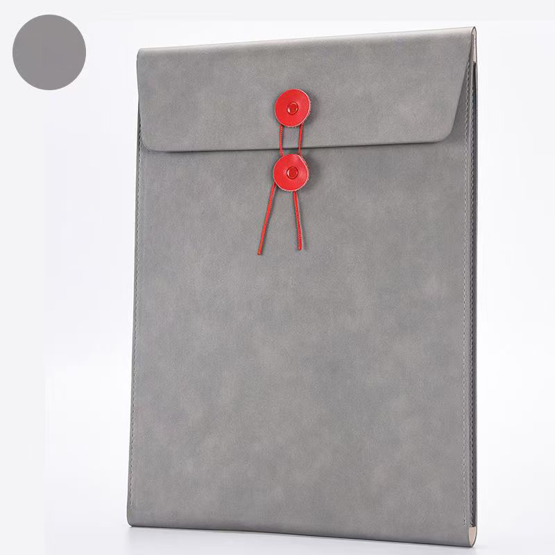 A4 vertical gray with belt