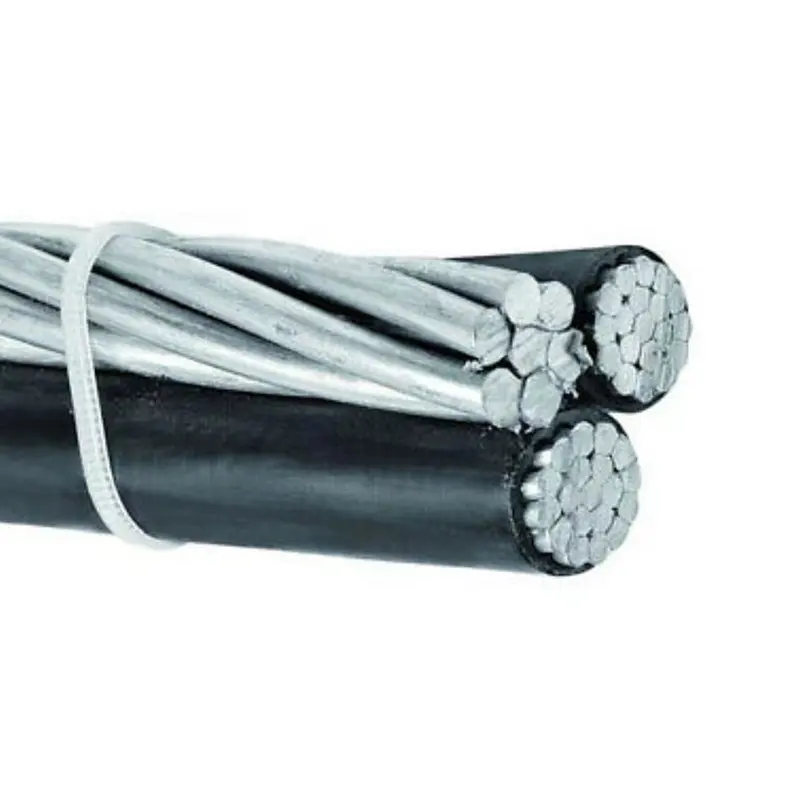 Cable de aluminio trenzado, cable aéreo de 2x16 4x16 ABC