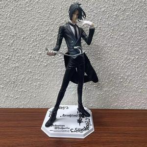 22cm kuroshitsuji Đen Quản Gia Sebastian michaelis phim hoạt hình phim hoạt hình PVC hình - Product Image 1