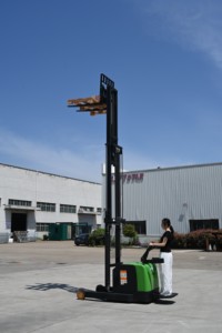 ELES-10CE/16CE Manlift Legless Đối Trọng Điện <span class=keywords><strong>Stacker</strong></span> Lift Điện Đạt <span class=keywords><strong>Stacker</strong></span> Xe Nâng - Product Image 3