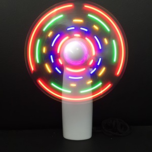 Display a Led programmabile con Display a mano MiniText per ventilatore elettrico portatile - Product Image 4