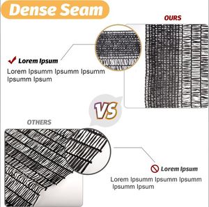 การตัดเงา hDPE 30%-95% สําหรับการทําฟาร์มเรือนกระจก - Product Image 6