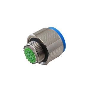 IP67 M12连接器防水2/3引脚电气连接铜合金公/母形状，用于航空航天电源/印刷电路板 - Product Image 5