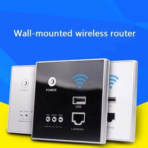 2.4Ghz <strong>Router</strong> Panel Usb Socket 300Mbps 220V Power AP Relay Smart Wireless <strong>WIFI</strong> Repeater <strong>Extender</strong> Wall Embedded - Product Image 6