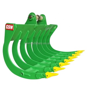 CSW挖掘机斗杆耙铲斗用于13t挖掘机根部耙铲斗 - Product Image 1