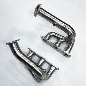 Built for Speed,Engineered ForLongevity Straight <strong>Header</strong> for Porsche Boxster Cayman 987.2 2.9/<strong>3.4</strong> 304 Stainless Steel Exhaust - Product Image 6