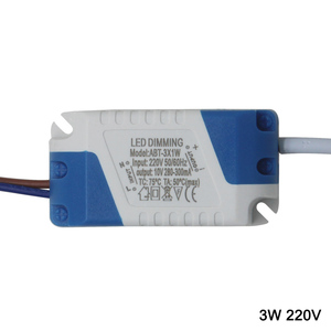 Dimmbarer LED-Lauftermittler DC-Stecker AC 85-265V 300mA Beleuchtungsscheinwerfer-Antriebstromadapter für LED-Beleuchtungsschalter - Product Image 3