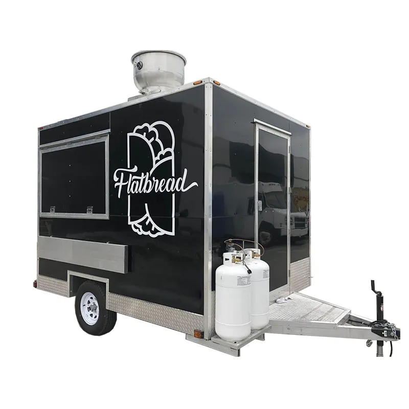 Chariot de plage Mini Semi Trucks à vendre Ice Cream Van Mobile Restaurant Autres fournitures pour hôtels et restaurants Restaurant Remorque