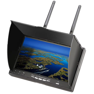 LCD5802D 5,8G 40CH 7 pulgadas Raceband FPV Monitor 800x480 con DVR batería incorporada pantalla de vídeo para FPV Multicopte - Product Image 2