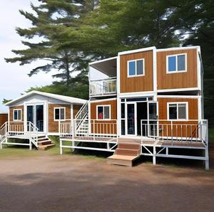 Profesyonel tasarım Casa ön Fabricadas katlanabilir konteyner otel 20FT 40FT lüks prefabrik ev Muebles Para <span class=keywords><strong>La</strong></span> Casa