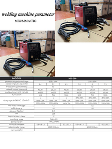 MIG/TIG/MMAインバーター溶接機MIG-200溶接機多機能デジタルパルスMIG溶接機多機能溶接機 - Product Image 6