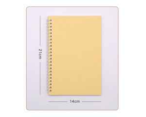 Custom Logo A5 Spiral Notebook 60 Sheets Solid Colors <strong>Basic</strong> Composition <strong>Book</strong> for Student Writing School Supplies - Product Image 6
