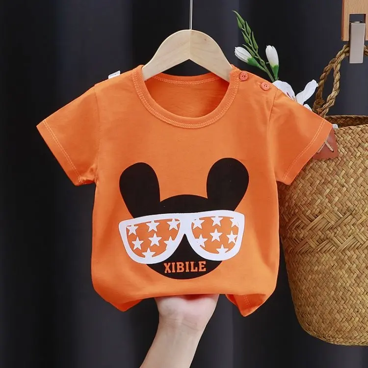 New arrival stylish children clothes t shirt wholesale 100% cotton custom print t shirt For children baby boys & girls tshirts