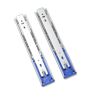 Factory Hotsale 45mm Full Extension <strong>Push</strong> to <strong>Open</strong> Telescopic <strong>Slide</strong> <strong>Rails</strong> for <strong>Push</strong> and Closing Drawers - Product Image 4