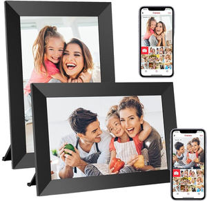 Cornice digitale in acrilico da 10 pollici con riproduzione Video e funzione orologio - Product Image 1