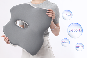 Горячая Распродажа геморроя Подушка кровообращение силиконовый копчик ортопедические подушки пены памяти подушки сиденья автомобиля - Product Image 2