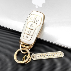 Tpu Car <strong>Key</strong> Case Keychain Cover Auto <strong>Keys</strong> Holder <strong>for</strong> F-ord R-anger C-max S-max F-ocus G-alaxy M-ondeo - Product Image 3