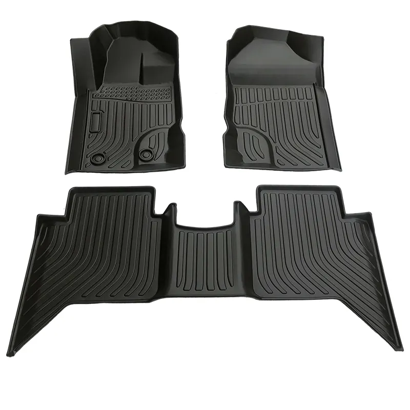 Pick Up 4X4รถอุปกรณ์เสริม3D TPE ชั้น Mats อัตโนมัติเท้าพรม Mattings สำหรับ Ford Ranger Mazda BT50