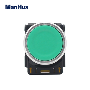 Manhua Flat Fead 10A Grün MPB155A Kleiner Momentan-Drucksc halter - Product Image 4