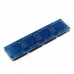 MAX7219 Punktmatrix-Modul Mikrocontroller-Modul 4 in einer Anzeige