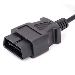 OBD2 erkek DB9 kadın 9-Pin seri RS232 teller 16PIN OBD kablo donanımları PVC yalıtımlı katı iletken çıplak tipi - Product Image 3