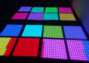 แผงไฟ LED LCL แบบสี่เหลี่ยม DMX512ไฟ RGB แผงสำนักงานติดพื้นผิวดีไซน์เวที - Product Image 6