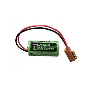 Cr17335se-r сухая батарея 3v 1800 мА/ч, литий-ионный аккумулятор CR2/3A для станка с ЧПУ Plc контроля Cr17335 батареи программист экран амперметр - Product Image 1