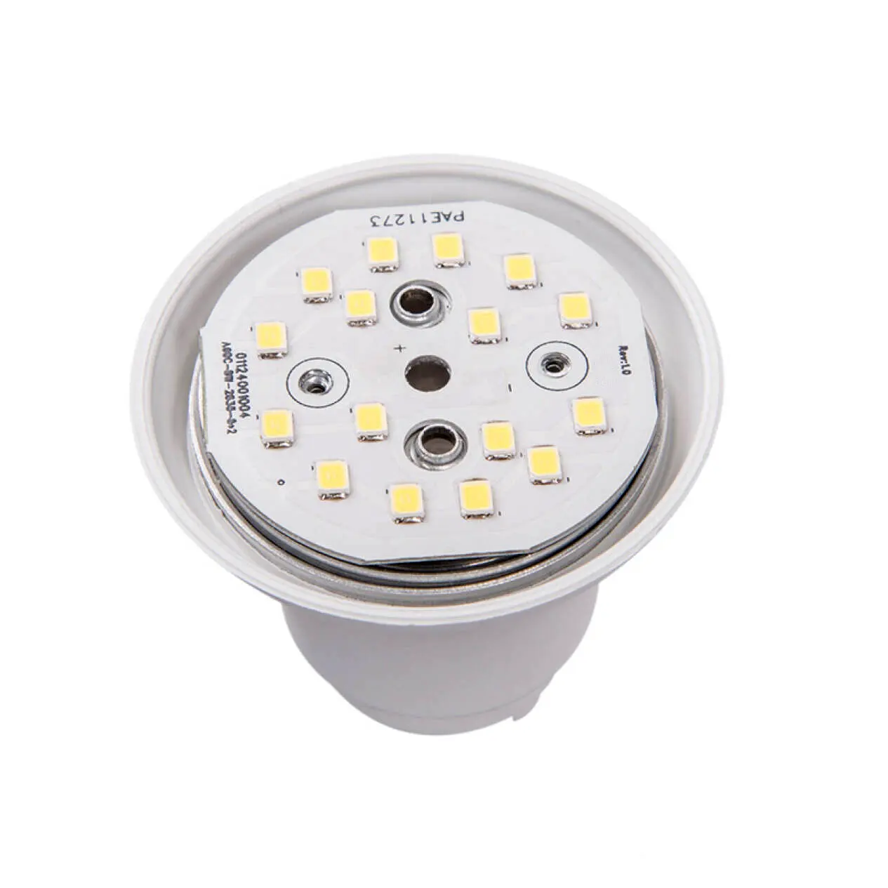 2022 New Low Energy Light 55mm Diameter Size White Appearance Finished Product 5W LED Bulb Light