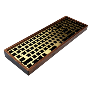 Teclado personalizado Tapas de teclas de precisión Teclado de metal mecánico galvanizado con panel táctil - Product Image 3