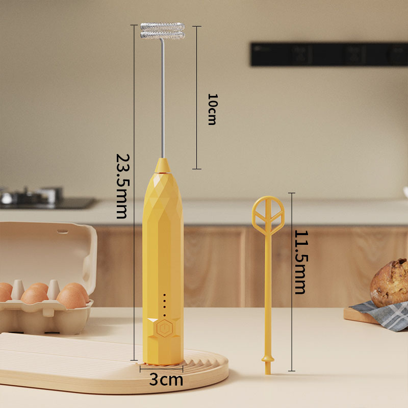 Batterie jaune-abs+acier inoxydable 500